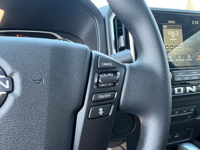 2025 Glacier White Nissan Frontier SV RWD Truck