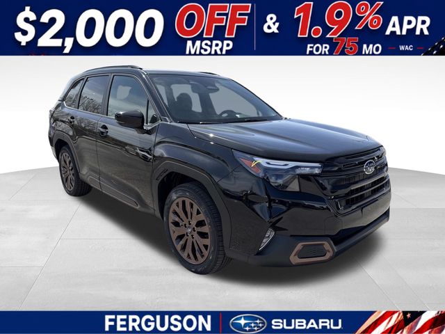 Crystal Black Silica 2026 Subaru Forester SUV / Crossover All-Wheel Drive Continuously Variable Transmission