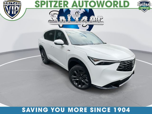 2026 Acura ADX A-Spec Package Silver at Spitzer Acura