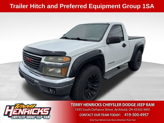 Olympic White 2004 GMC Canyon Pickup Truck 4-Speed Automatic Overdrive