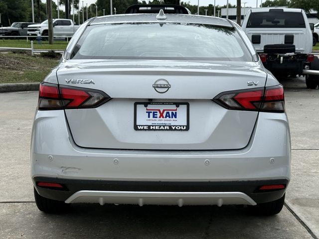 2024 Nissan Versa 1.6 SV Silver at Durrett Motor Company