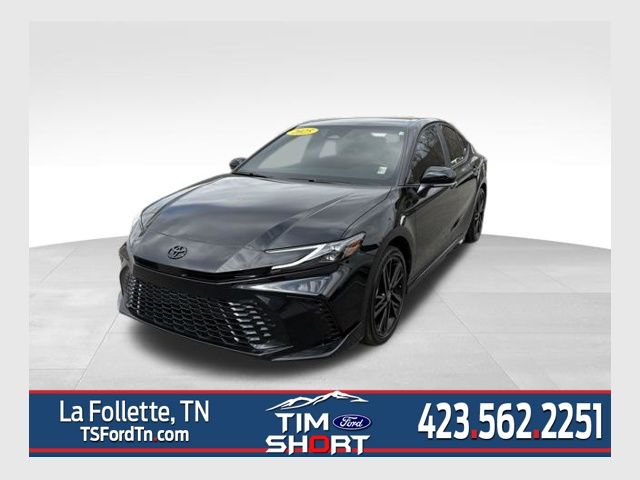 Midnight Black Metallic 2025 Toyota Camry XSE AWD Sedan All-Wheel Drive Continuously Variable Transmission