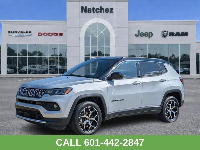 Silver Zynith Metallic Clearcoat 2025 Jeep Compass SUV / Crossover Four-Wheel Drive 8-Speed Automatic