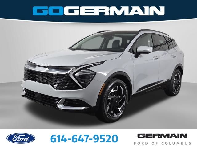 Wolf Gray 2025 Kia Sportage SX Prestige AWD SUV / Crossover All-Wheel Drive 8-Speed Automatic