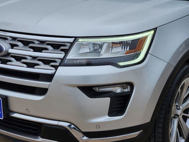 2018 Ingot Silver Ford Explorer Limited FWD SUV