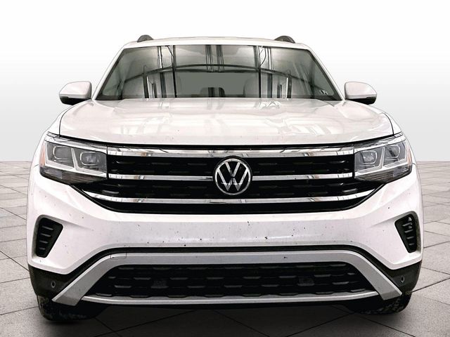 2021 Volkswagen Atlas 3.6L V6 SE w/Technology White at Subaru and VW of Moon Township