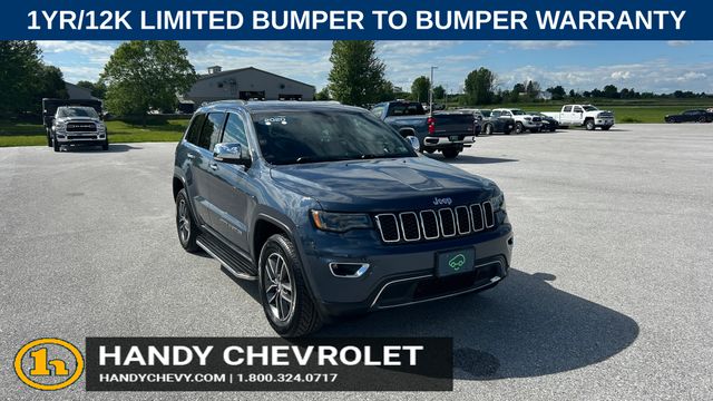 Pacific Blue Clearcoat 2020 Jeep Grand Cherokee SUV / Crossover Four-Wheel Drive 8-Speed Automatic