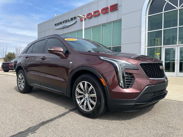 2023 Cadillac XT4 Sport - Rosewood exterior view 3