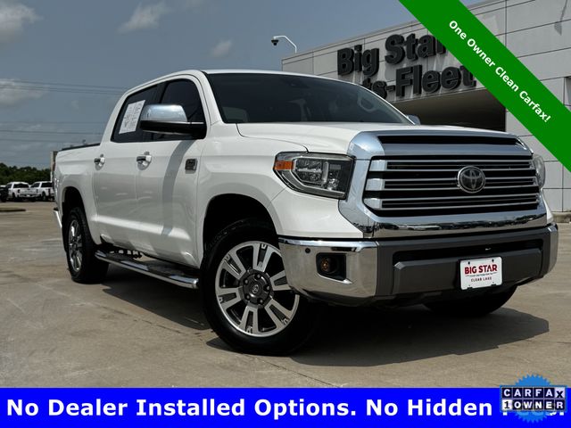 2020 Toyota Tundra 1794 White at Toyota of Victoria