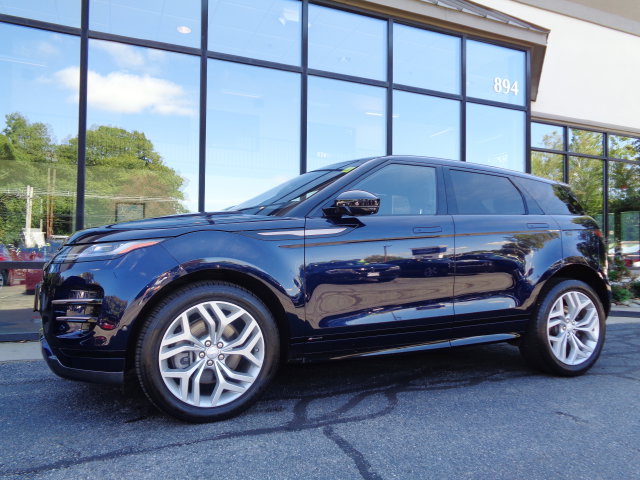 Blue 2021 Land Rover Range Rover Evoque SUV / Crossover All-Wheel Drive 9-Speed Automatic
