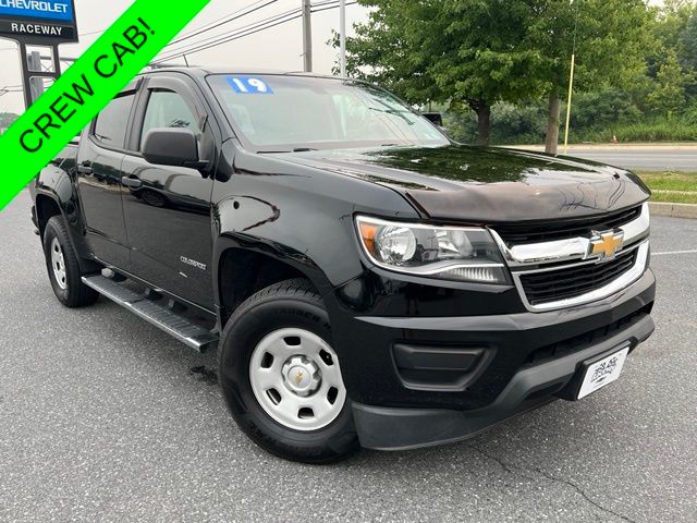 Black 2019 Chevrolet Colorado Pickup Truck Four-Wheel Drive 8-Speed Automatic