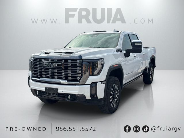 Summit White 2024 GMC Sierra 2500HD Pickup Truck Four-Wheel Drive Automatic