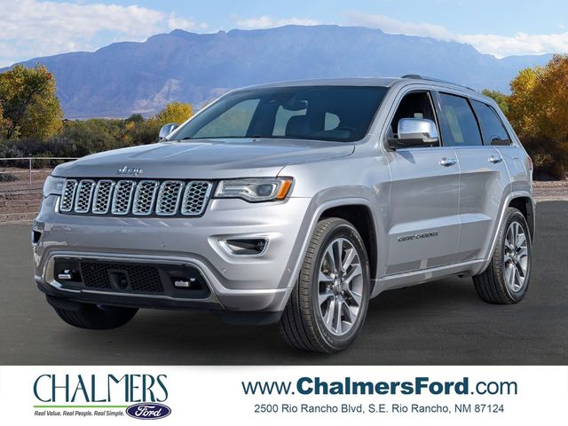 Billet Silver Metallic Clearcoat 2017 Jeep Grand Cherokee Overland 4WD SUV / Crossover Four-Wheel Drive 8-Speed Automatic