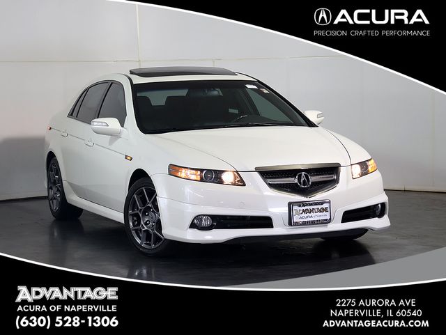 White Diamond Pearl 2007 Acura TL Sedan Front-Wheel Drive 5-Speed Automatic