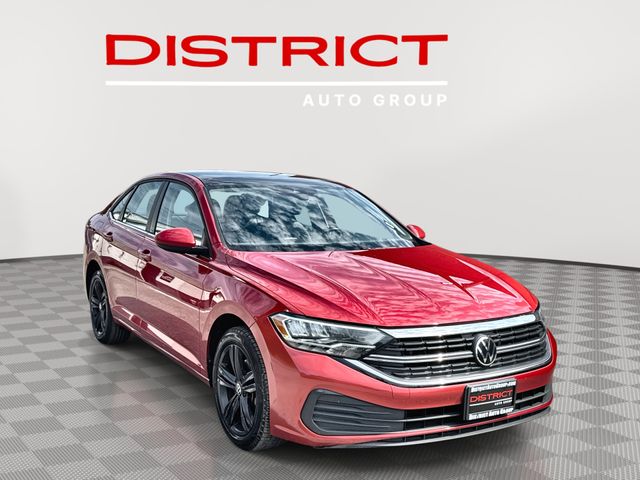 Red 2023 Volkswagen Jetta 1.5T SE FWD Sedan Front-Wheel Drive 8-Speed Automatic