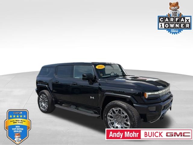 Black 2025 GMC Hummer EV SUV 3X AWD SUV / Crossover All-Wheel Drive 1-Speed Automatic