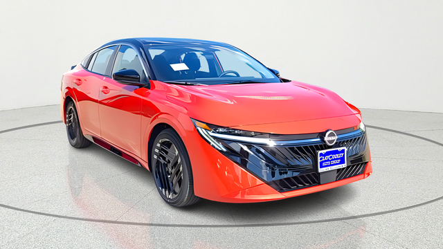 Black (Energetic Ember/Super Blk) 2026 Nissan Sentra SR FWD Sedan Front-Wheel Drive Continuously Variable Transmission