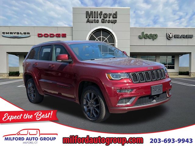 Velvet Red Pearlcoat 2020 Jeep Grand Cherokee SUV / Crossover Four-Wheel Drive 8-Speed Automatic