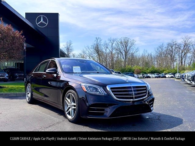 Red (Ruby Black Metallic) 2018 Mercedes-Benz S-Class S 560 4MATIC AWD Sedan All-Wheel Drive 9-Speed Automatic