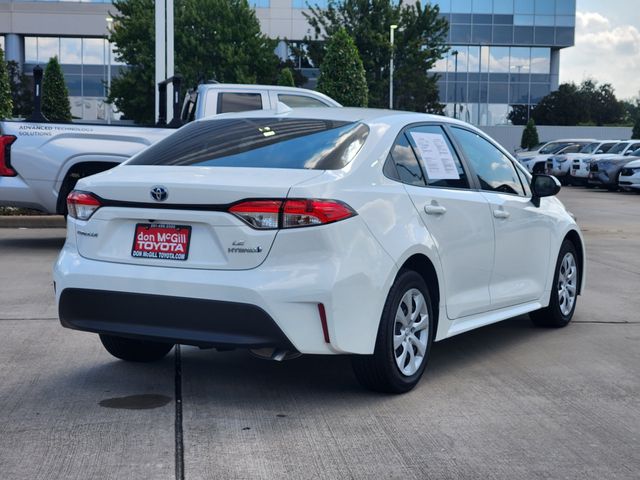 2024 Toyota Corolla Hybrid LE White at Toyota of Victoria