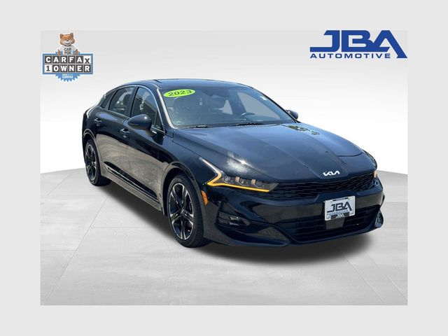 Ebony Black 2023 Kia K5 GT-Line FWD Sedan Front-Wheel Drive 8-Speed Automatic