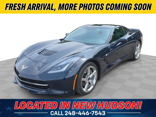 Night Race Blue Metallic 2014 Chevrolet Corvette Coupe Rear-Wheel Drive 6-Speed Automatic