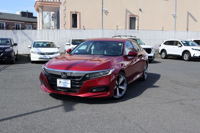 Radiant Red Metallic 2018 Honda Accord 1.5T Touring FWD Sedan Front-Wheel Drive Continuously Variable Transmission