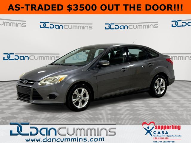 Sterling Gray Metallic 2013 Ford Focus SE Sedan Front-Wheel Drive 6-Speed Automatic