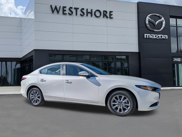 Snowflake White Pearl 2026 Mazda MAZDA3 Sedan Front-Wheel Drive 6-Speed Automatic