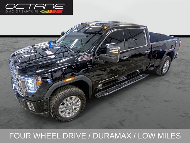 Onyx Black 2022 GMC Sierra 3500HD Denali Crew Cab 4WD Pickup Truck Four-Wheel Drive Automatic