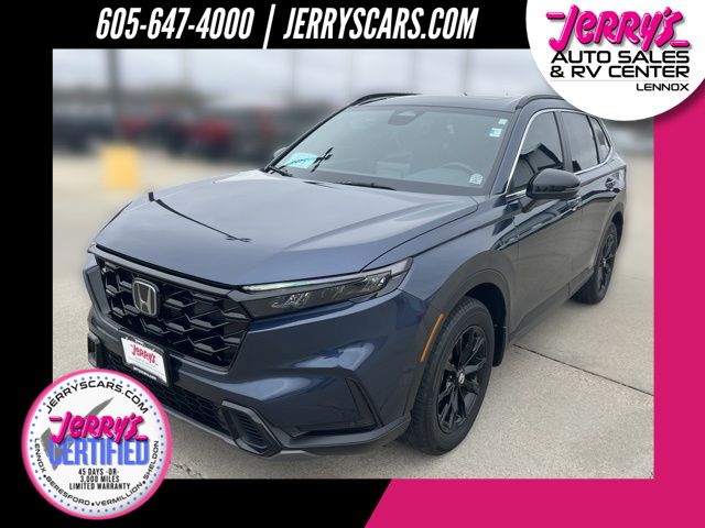 Crystal Black Pearl 2025 Honda CR-V Hybrid Sport-L AWD SUV / Crossover All-Wheel Drive Continuously Variable Transmission