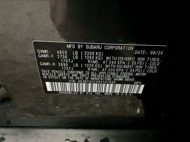 2025 Subaru Outback Premium Gray at Subaru and VW of Moon Township