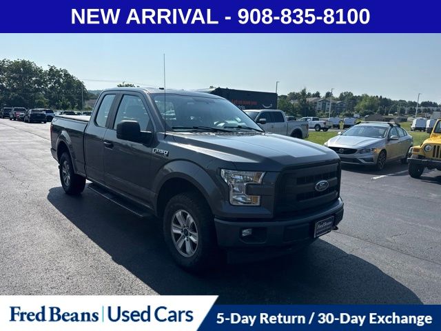 Gray (Magnetic Metallic) 2017 Ford F-150 Pickup Truck Four-Wheel Drive 6-Speed Automatic