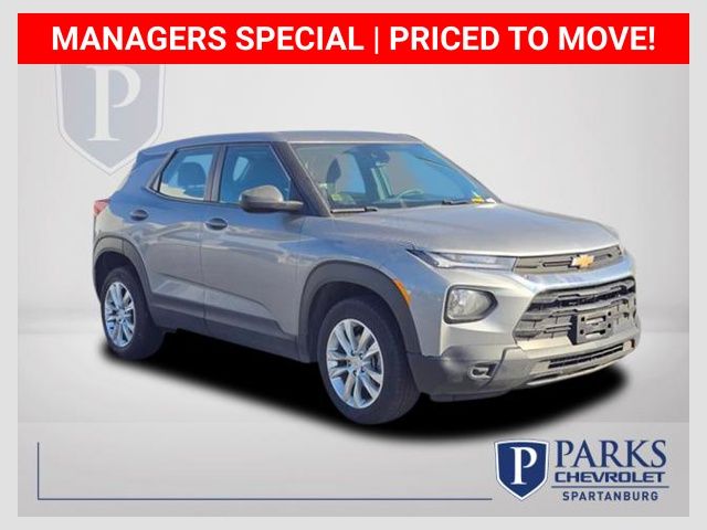 Sterling Gray Metallic 2023 Chevrolet Trailblazer LS AWD SUV / Crossover Four-Wheel Drive 9-Speed Automatic