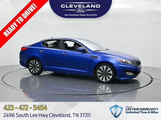 Corsa Blue 2012 Kia Optima Sedan Front-Wheel Drive 6-Speed Automatic