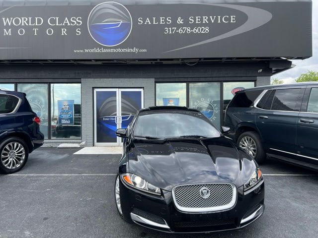 Black 2012 Jaguar XF XF Portfolio RWD Sedan Rear-Wheel Drive 6-Speed Automatic
