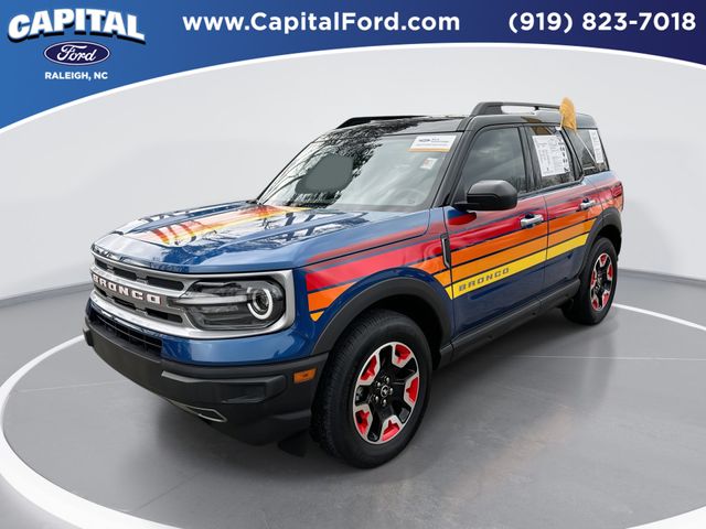 Atlas Blue Metallic 2024 Ford Bronco Sport SUV / Crossover All-Wheel Drive 8-Speed Automatic