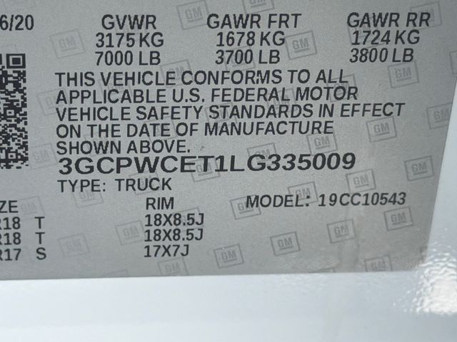 Used 2020 Chevrolet Silverado 1500 Truck