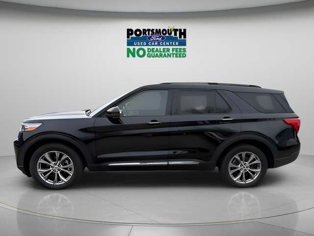 Agate Black Metallic 2022 Ford Explorer Limited AWD SUV / Crossover All-Wheel Drive Automatic