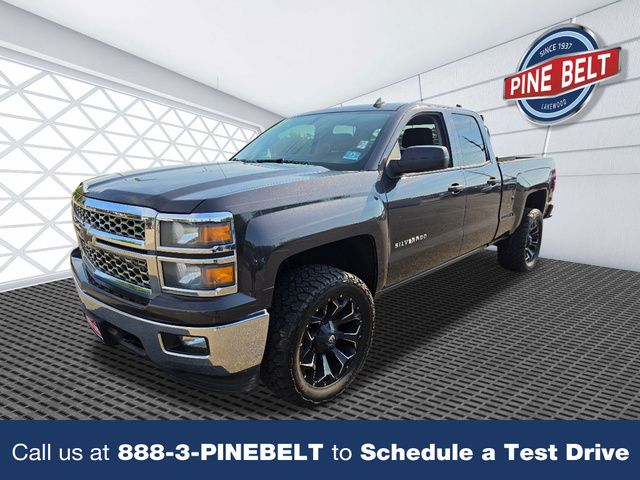 Gray (Tungsten Metallic) 2014 Chevrolet Silverado 1500 Pickup Truck Four-Wheel Drive 6-Speed Automatic Overdrive