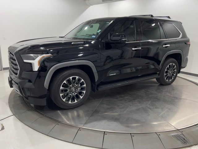 Midnight Black Metallic 2025 Toyota Sequoia SUV / Crossover Four-Wheel Drive Automatic