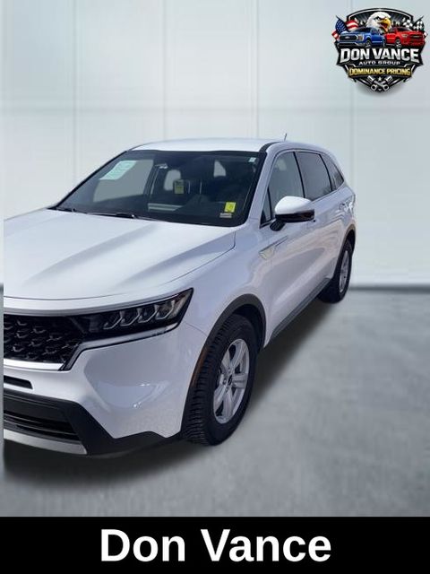 Glacial White Pearl 2022 Kia Sorento LX FWD SUV / Crossover Front-Wheel Drive 8-Speed Automatic