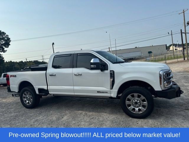 Used 2024 White Metallic Ford Lariat image 4