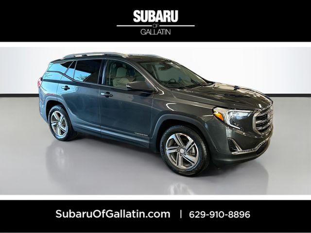 Graphite Gray Metallic 2018 GMC Terrain SUV / Crossover Front-Wheel Drive 9-Speed Automatic