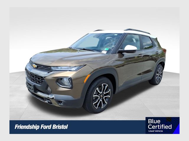 Zeus Bronze Metallic 2021 Chevrolet Trailblazer ACTIV FWD SUV / Crossover Front-Wheel Drive Continuously Variable Transmission