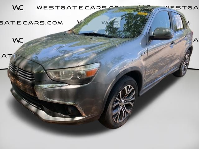 Gray 2016 Mitsubishi Outlander Sport SUV / Crossover Front-Wheel Drive Continuously Variable Transmission