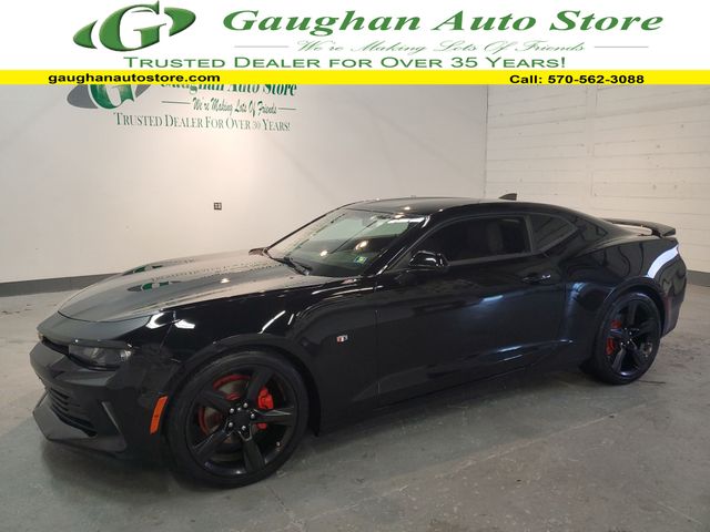 Black 2017 Chevrolet Camaro Coupe Rear-Wheel Drive 8-Speed Automatic