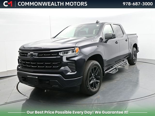 Dark Ash Metallic 2024 Chevrolet Silverado 1500 Pickup Truck Four-Wheel Drive Automatic