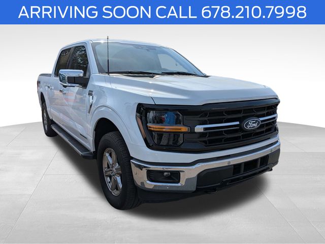 Oxford White 2024 Ford F-150 XLT SuperCrew 4WD Pickup Truck Four-Wheel Drive Automatic