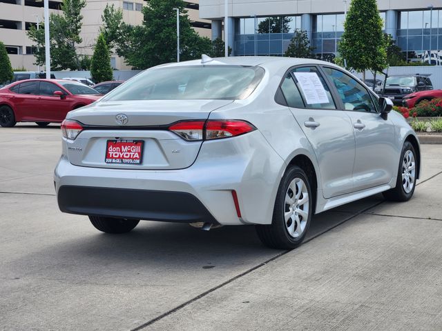 2026 Toyota Corolla LE Silver at Don McGill Toyota